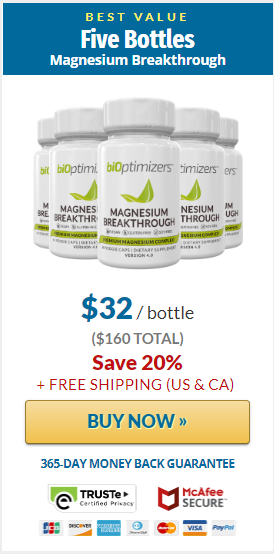 BiOptimizers - 5 Bottles